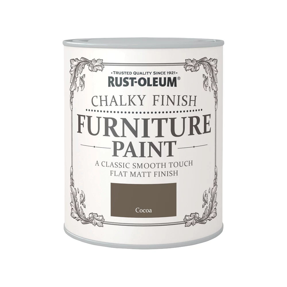 Rust-oleum Universal Furniture Paint Chalky Cocoa Brown 750ml 3 Rust-oleum Universal Furniture Paint Chalky Cocoa Brown 750ml