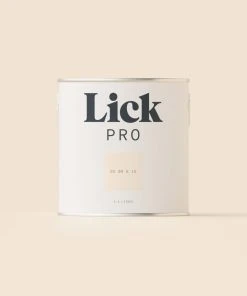 LickPro Matt White BS 08 B 15 Emulsion Paint 2.5Ltr