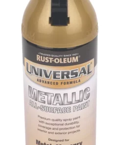 Rust-oleum Universal Spray Paint Gloss Metallic Gold 400ml