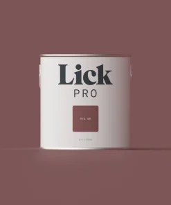 LickPro Matt Red 06 Emulsion Paint 2.5Ltr