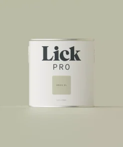 LickPro Eggshell Green 01 Emulsion Paint 2.5Ltr